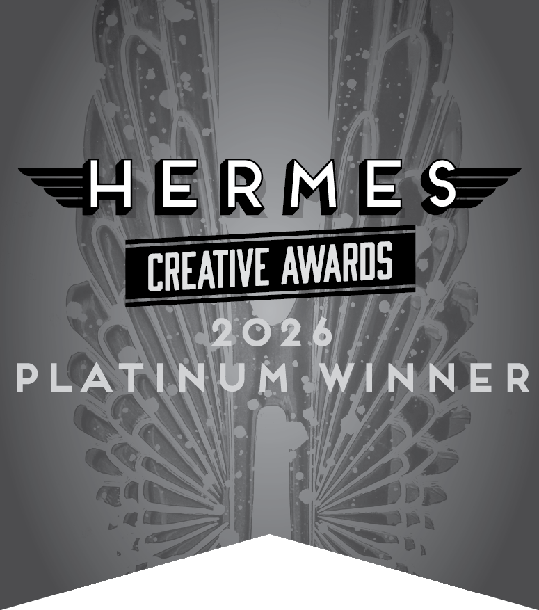 Hermes creative awards 2026 platinum winner